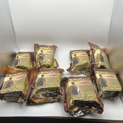 8 New Heroclix Lord of the Rings The Hobbit An Unexpected Journey Foil Packs
