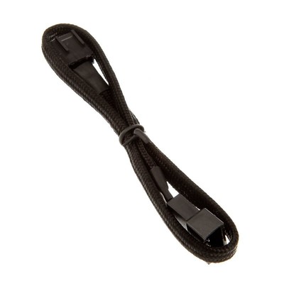 Silverstone PWM-Verlängerungskabel 30cm - schwarz