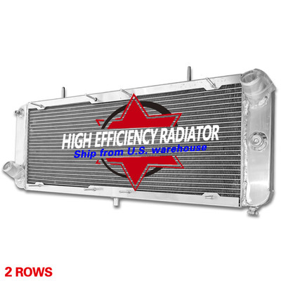 Radiator For Fiat X1/9 Bertone X1/9 Lancia Scorpion&Montecarlo Polished Aluminum
