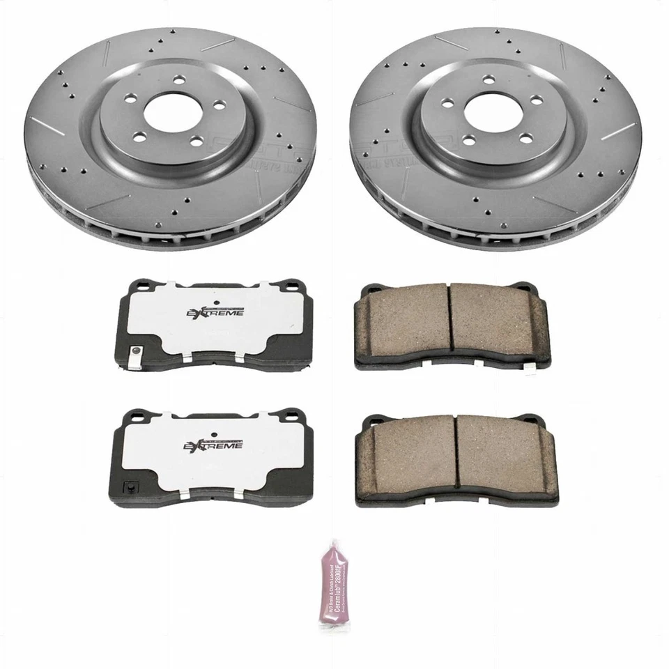 Power Stop Brake Kit For Ford Mustang 2007-2014 Front Z26 Street Warrior - Изображение 2 из 4