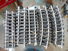 BACHMANN G SCALE BLACK STEEL TRACK SET 14 STRAIGHT 12 CURVED MINT