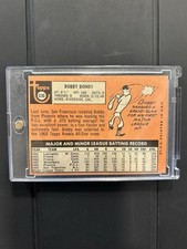Topps 1968 All-Star Rookie Bobby Bonds #630 San Francisco Giants Baseball Card