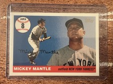 Mickey Mantle #MHR8 2006 Topps Mickey Mantle Home Run History New York Yankees