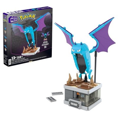 Pokemon Nosferalto Mega Construx Mini Motion 318 Teile Gelenkfigur
