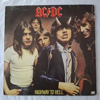 AC/DC Highway to Hell LP Vinyl, ATL 50 628, Germany, 1979