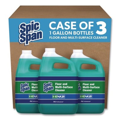 Spic and Span 1 gal Bottle Liquid Floor Cleaner (3/Carton)