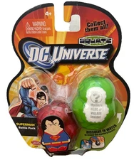 DC Universe Squatz Battle Pack Superman & 1 Mystery Figure Collectible 2010