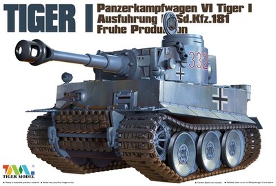 Tiger Model 502 TIGER I Panzerkampfwagen VI Tiger I Ausfuhrung Sd.Kfz.181Fruhe