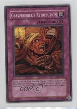 Graverobber's Retribution Unlimited YuGiOh Labyrinth of Nightmare #LON-083 2003