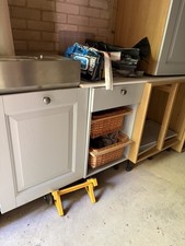 Top Quality Kitchen Units From Symphony Kitchen, Solid Painted Wooden Doors.