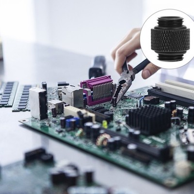 2-teiliger G1/4-Gewindeadapter-Extender-Anschluss für Computer-Wasserkühlsystem
