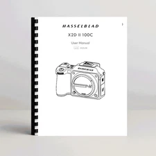 Hasselblad X2D II Mk II Mark II XD2II 100C Instruction Manual