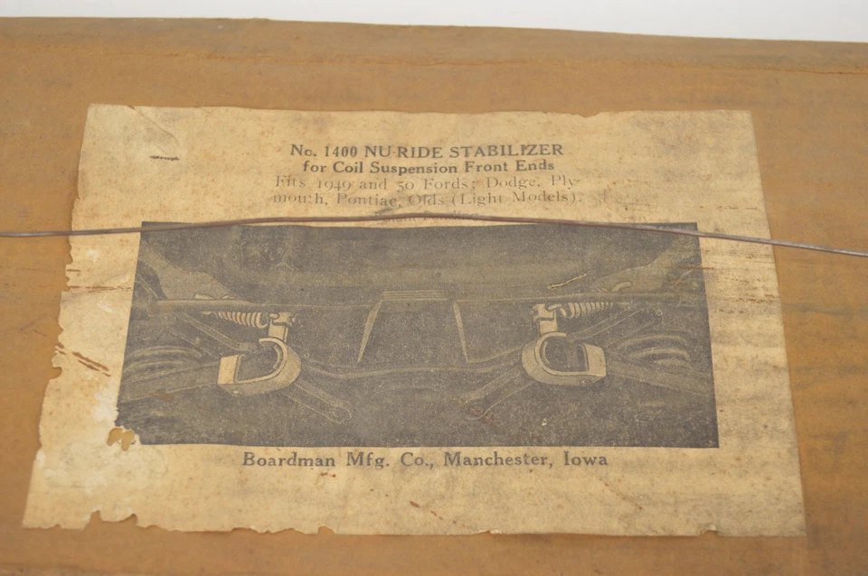 Ford Pontiac Olds Dodge Plymouth 1400 Nu-Ride 1949-1950 kit estabilizador Boardman Foto 2 de 4