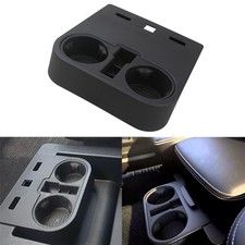 TQPONLY Center Console Floor Cup Holder Insert Fitment 2015-2020 Ford F150 F2...