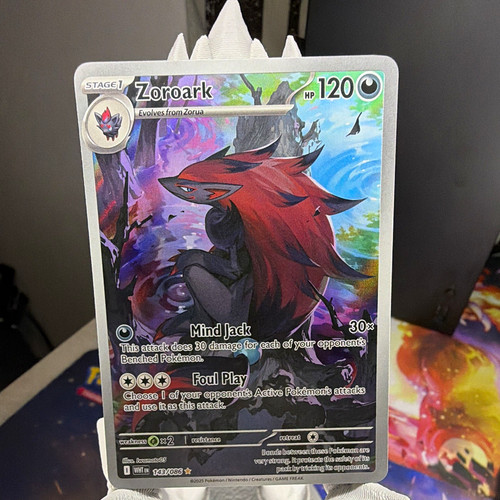 Zoroark White Flare SIR 143/086