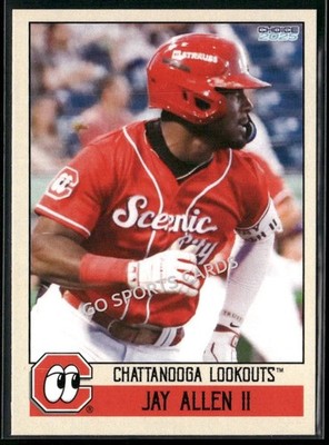 2025 Chattanooga Lookouts Jay Allen II RC Rookie Reds Minor League