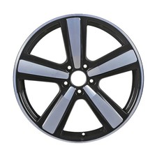 67620 OEM Reconditioned Front Aluminum Wheel 22x10 Machined and Gloss Black