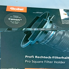 Rollei Pro Square Filterhalter mit Adapterrin...