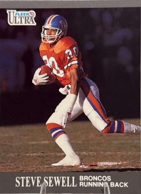 1991 Ultra #40 Steve Sewell - Image 2 of 2