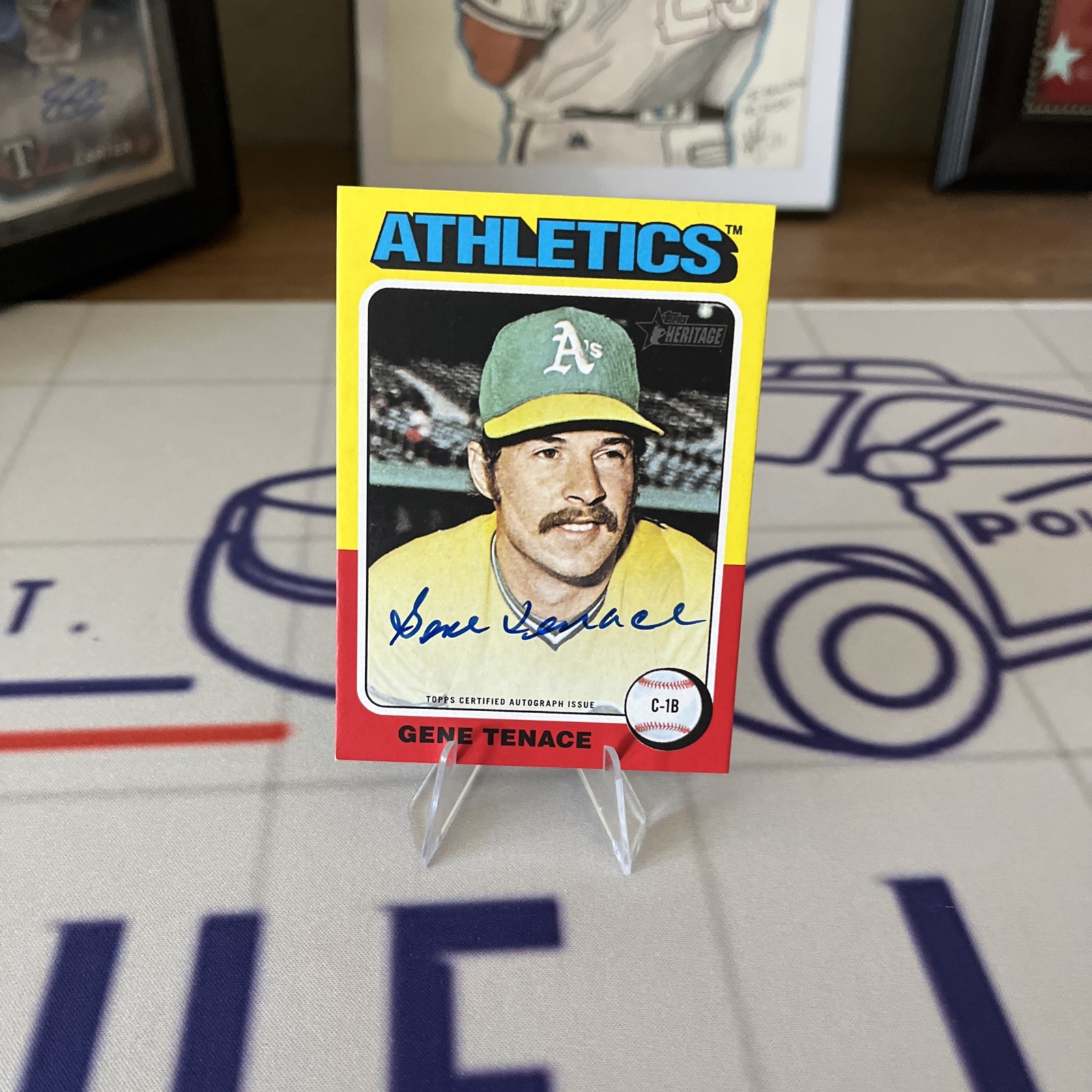 2024 Topps Heritage High Number - Real One Autographs Gene Tenace #ROA-GT (AU)