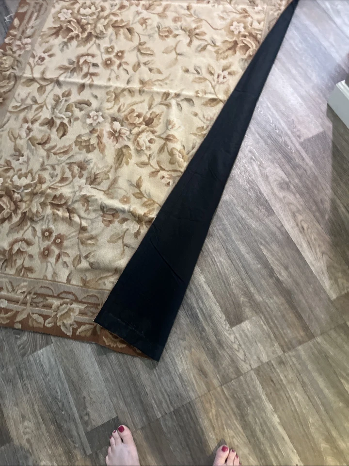 Alfombra/tapiz tejido a mano Ethan Allen 100 % lana 4x6 Foto 2 de 4