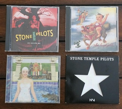 Lot of 4 Stone Temple Pilots CD's - Core, Purple, Tiny Music, &  No.4