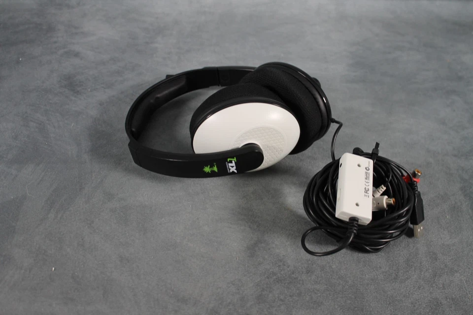 Turtle Beach XL 1 Weiß USB Headset Kopfhörer - Bild 2 von 3