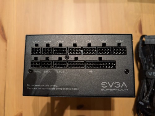 EVGA 850 P5 850W Fully Modular PSU Power Supply - Afbeelding 3 van 8