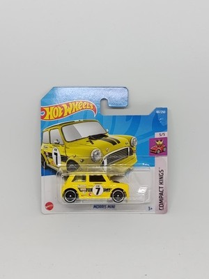 Hotwheels, Morris mini, Compact Kings, Treasure Hunt, Gelb , Short card, Neu