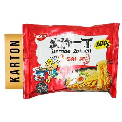 Nissin Demae Ramen Instantnudel Sesame 30x100g Ramen Noodle Nudelsuppen