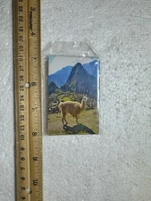 Machu Picchu Fridge Magnet - Unused And Unopened