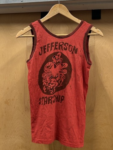 RARE Vintage 1975 Jefferson Starship Hawaii Band Tee Concert Tank Size XS/Small
