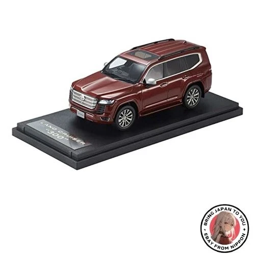 MARK43 1/43 Toyota Land Cruiser (JA300W) ZX Dark Red My Cametallic Completed - Photo 1/1