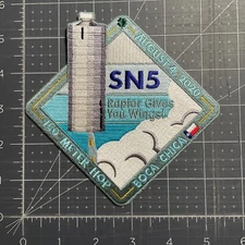 SpaceX SN5 150 meter hop commemorative starship patch 4"
