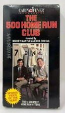 The Home run Club VHS VCR Tape Mickey mantle and Bob Costas