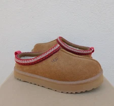 UGG TAZZ  SUEDE PLATFORM COMFORT SLIPPERS, YOUTH US 5/ FITS WOMEN US 7 ~NIB