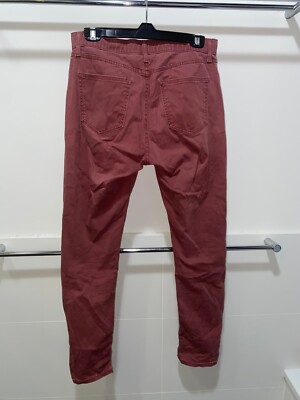 Uniqlo EZY Ultra Stretch Jeans Medium Red Australia
