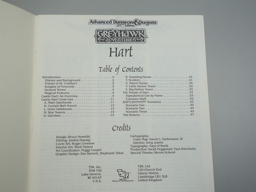 Advanced Dungeons & Dragons, AD&D 2ª Edición: Greyhawk Adventures Hart - Imagen 5 de 12