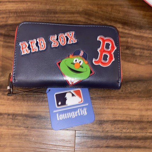 Loungefly Boston Red Sox Wally The Green Monster Mini Backpack & Matching Wallet - Picture 6 of 8