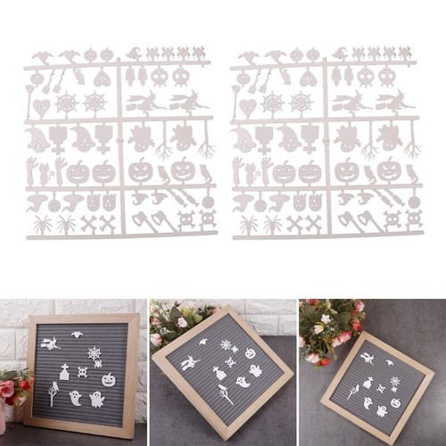 2pcs Halloween Letters Characters for Changeable Letterboard Message Board Decor - Picture 2 of 8