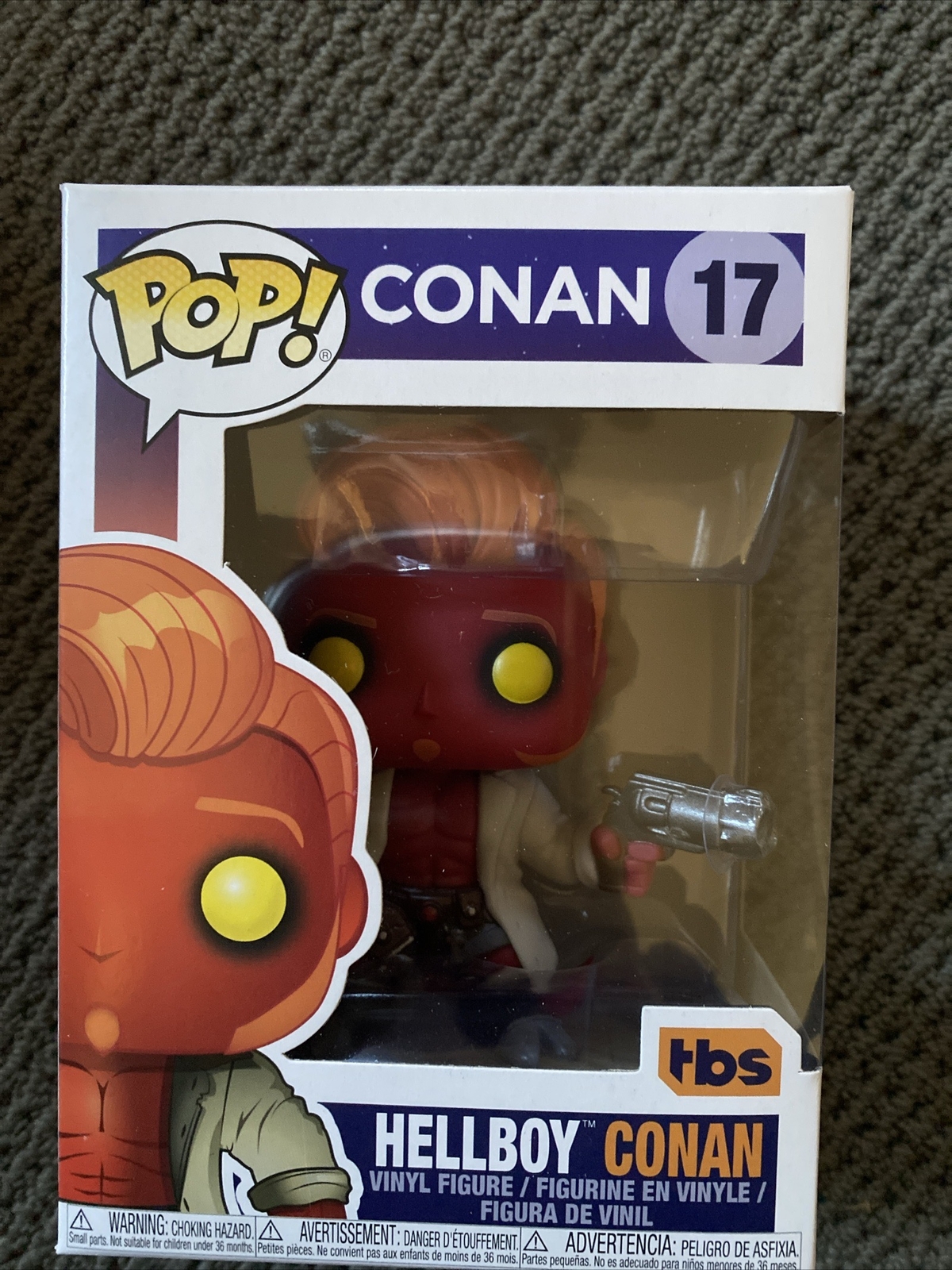 Funko Pop! Conan Tbs 2018 Sdcc Exclusive Hellboy Conan #17