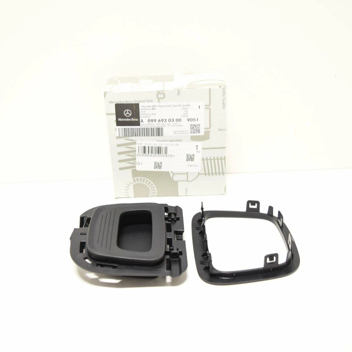 MERCEDES-BENZ E W213 Rear Luggage Trunk Mat Floor Handle 