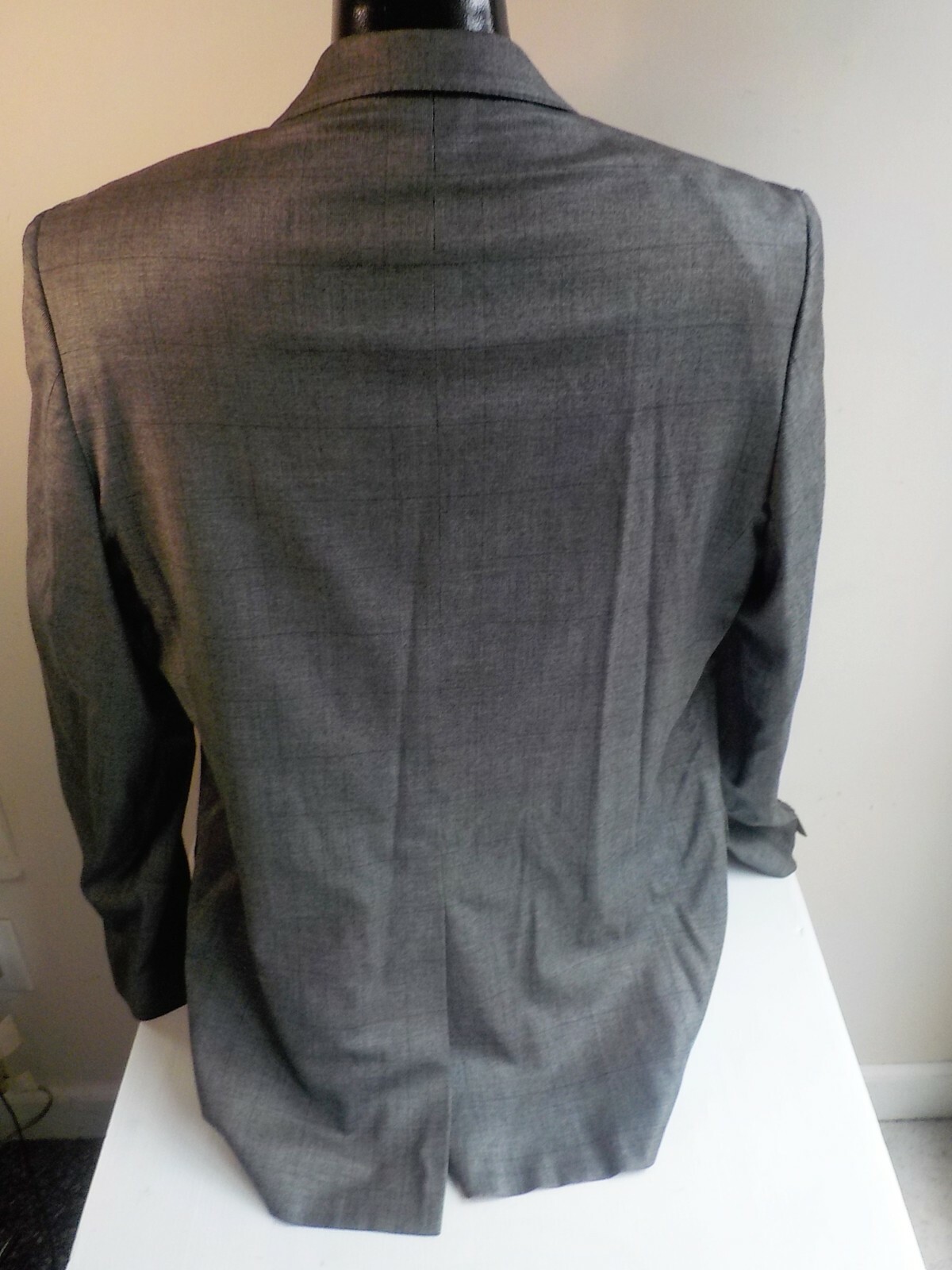 VERSACE Collection 2 Button Peak Collared Plaid S… - image 6