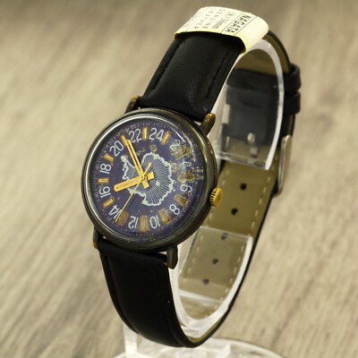RARE Polar wristwatch Raketa 24 hours Soviet antarctic expedition