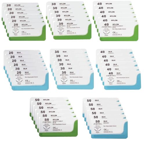 Mixed Sterile Sutures 48 Pieces Suturing Practice Kit - Picture 3 of 3