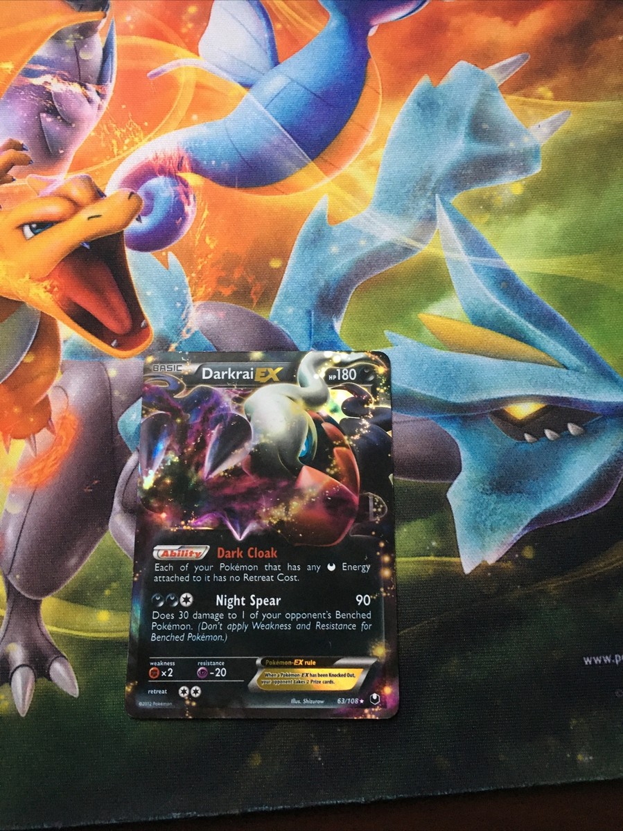 ダークライ EX SR 1ED ポケモンカードゲーム Darkrai Darkrai EX 88/113 Holo Rare Pokemon Card Near Mint | eBay