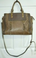 Borsa donna David Jones doppio manico ecopelle marrone tracolla staccabile