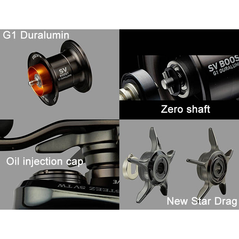 Daiwa 24 Steez SV TW 100XH 100XHL 100HL Baitcasting Fishing Daiwa 24 Steez SV TW 100XH 100XHL 100HL Baitcasting Fishing