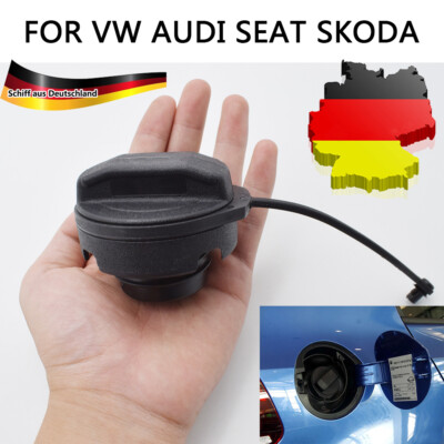 Tankdeckel für VW Golf Polo Passat Seat Cordoba Ibiza II Audi A1 A2 A3 A4 A6 A8.