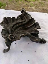 Vintage Soviet bronze ashtray of the USSR.